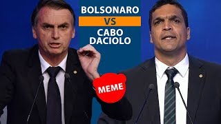 Bolsonaro e Cabo Daciolo no Debate - MEME