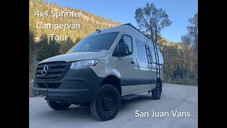 2019 Mercedes Sprinter 4x4 Campervan Tour