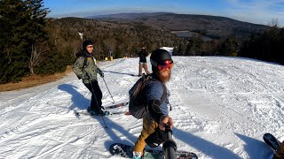 East Coast Snowboarding | Snowshoe Mountain | First Day of 21/22 Season