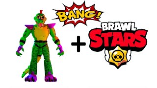 Glamrock Monty + BRAWL STARS = ??? | FNAF Animação PARTE 25