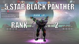 Marvel Contest of Champions | 5 STAR BLACK PANTHER RANK 2 RANK UP!