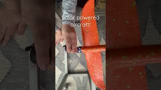 Homemade Solar Powered Aircraft Test!