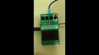 DigiTech Bass Synth Wah / Bass Envelope Filter Pedal Demo