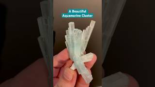 A Beautiful Aquamarine Cluster 💎😌 #music #piano #nature #art #crystals #aquamarine #viralshorts