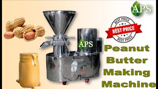 Almond | Peanut Butter Making Machine  100kg/hr , 200kg/hr ,1000kg/hr