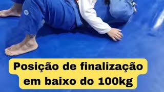 Chega de levar amasso no 100 kg. Finalização surpresa. OSS 👊Instagram 👉@gustavoferesbjj