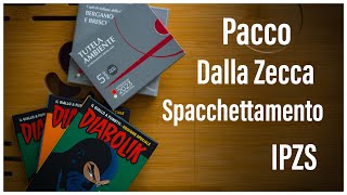 Spacchettamento pacco dalla zecca di stato ipzs