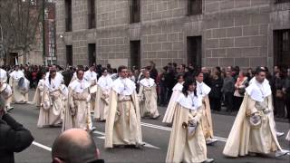 Procesión Sagrada Cena. Semana Santa Valladolid 2013