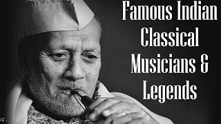 Top 6 Famous Indian Classical Musicians You Must Listen To | Pandit Ravi Shankar | L. Subramaniam |