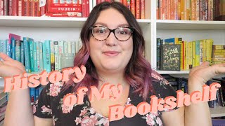 HISTORY OF MY BOOKSHELF CHALLENGE!