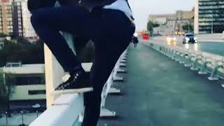 Сальто с Ворошиловского моста Ростов-на-Дону !!! Back flip off the bridge Rostov-on-Don Russia !!!