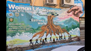 WITI - Women Life Freedom Murals in Israel