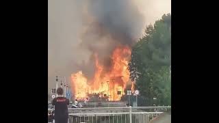 Incendio a Pescara