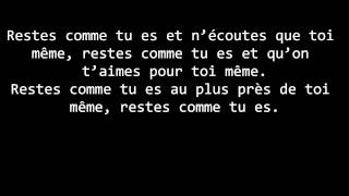 M. Pokora - Reste comme tu es (paroles)