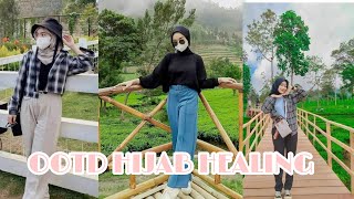 REKOMENDASI OOTD HIJAB ALA SELEBGRAM | OOTD HIJAB HEALING