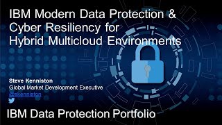 Modern Data Protection and Cyber Resiliency with the Spectrum Protect Family - Presentation