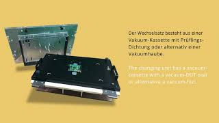 GPS Prüftechnik - Vakuum Testadapter WA-V-6000 / Vacuum test fixture WA-V-6000