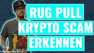 Krypto ABZOCKE! Krypto Rug Pull Scam erkennen