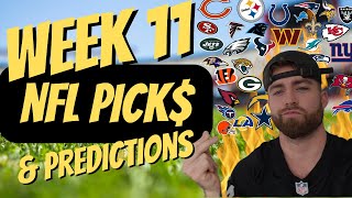 NFL PICKS AND PREDICTIONS WEEK 11 2022 !!