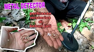 Penemuan anting di kebun jati//Metal Detector