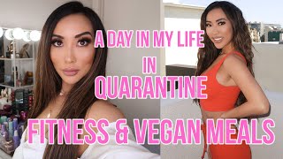 A Day in My Life in Quarantine | Fitness + Vegan Meals + Closet Clean Out + Zoom Calls | Arika Sato