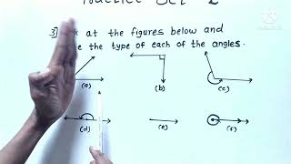 Practice set 2  | Class 6 | Angles Chapter number 2