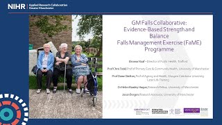 GM Falls Collaborative Event - Evidence & What Works. Falls Exercise Management (FaME) Programme