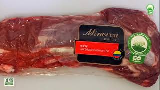 Carne colombiana produzida a pasto.