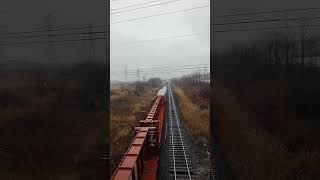 Canadian Railway #canada #toronto #travel #railways #canadarailway #cinematicvideo #shorts