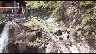 Dhani Water Fall Drown Camera View Realistic Azad Kashmir