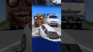 Amazing❗❗ TRUCK FUSO ZOMBIE🧟 🧟Truk Oleng, Truck Gost, Monster #shorts #youtubeshorts