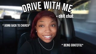 VLOGTOBER DAY 3: DRIVE WITH ME *let’s get deep* | Shalaya Dae