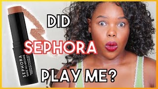 Sephora Make No Mistake Foundation and Concealer Stick  REVIEW + WEAR TEST