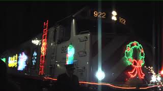 Caltrain 2021 Holiday Train part 1