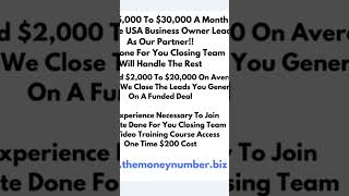 Done For You Loan Broker System | Make $100 To $1000 A Day Average Income