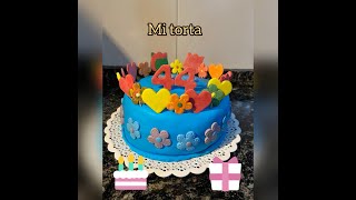 Como hacer torta decorada BISCOCHO INCLUÍDO mi cumple . 21/09 /21