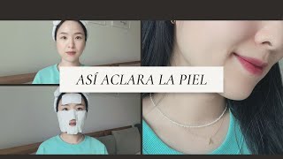 CUIDADO FACIAL DE UNA ACTRIZ COREANA CON PIEL HERMOSA│MASCARILLA CASERA🥛│Ariana Bonita