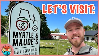 Myrtle & Maude’s Farm Tour - Williamsburg Michigan - Traverse City Guide