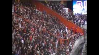 PSG-Stade de Reims, 20/10/2012, but de Gameiro (vue des visiteurs)