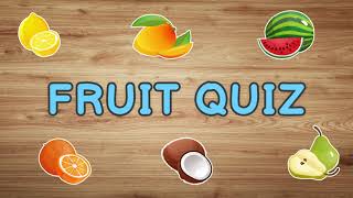 Fruit quiz in English