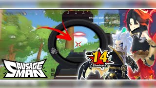 AEMG +  VECTOR 🔥 GAMEPLAY SS14 | SAUSAGE MAN