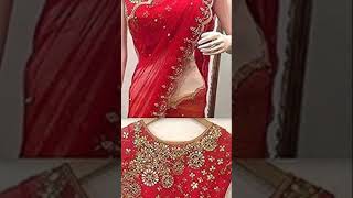 letest women's party wear saree | fashionable #saree for ladies | letest saree in 2023 || #shorts