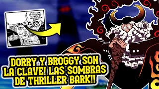 Las CRIATURAS de ELBAFF.. ¡SON LAS SOMBRAS de THRILLER BARK! - ONE PIECE