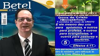 Lição 7, Betel, A relevância da Igreja para o crescimento e a vida do cristão, 3Tr24, Pr Henrique