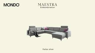 Vielseitiges MONDO Sofa: Eckkombination Maestra