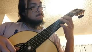 Silent Night on Classical Guitar played by Sabre Iglesias