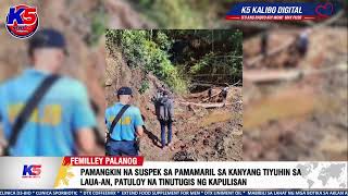 PAMANGKIN NA SUSPEK SA PAMAMARIL SA KANYANG TIYUHIN SA LAUA-AN, PATULOY NA TINUTUGIS NG KAPULISAN