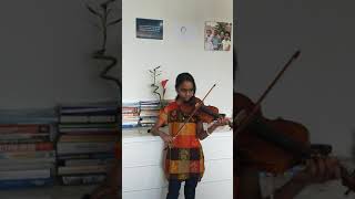 Mamatala talli Violin cover| Sharanya| Instrumental| Bahubali| Keeravani| SS RajaMouli| Prabhas