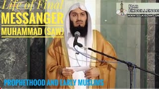 Life of the Final Messanger Muhammad Sallallahu alayhi wasalla.  Prophethood and Early Muslims