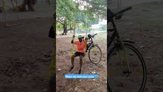 When you love your cycle 🚴#cycling #rajo #cuttack #odisha (Sahadev Bhai in video 😊)